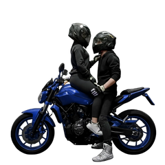 Spersonalizowana ozdoba dla pary motocyklistów, prezent dla pary motocyklistów